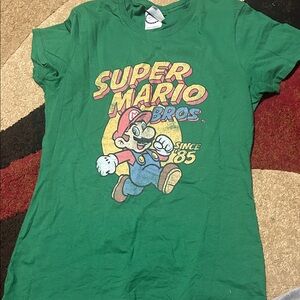 Super Mario Bros Ladies S T-Shirt